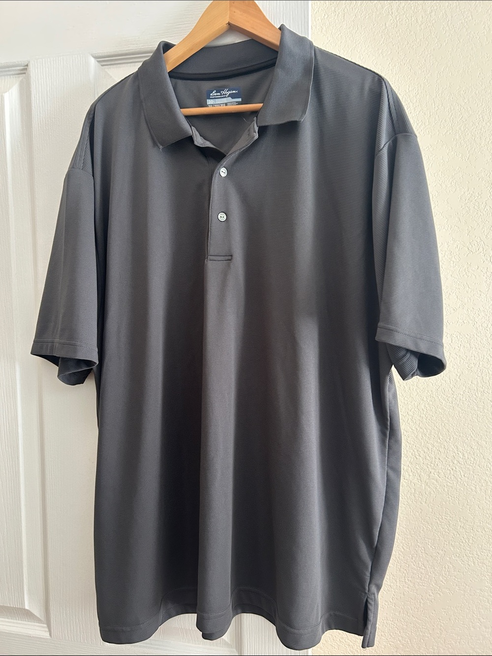 Ben Hogan Men's Charcoal Gray Polo Shirt